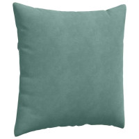 Produktbild för Sofakuddar 2 pcs Havgrön 80 x 80 cm Kordread tyg