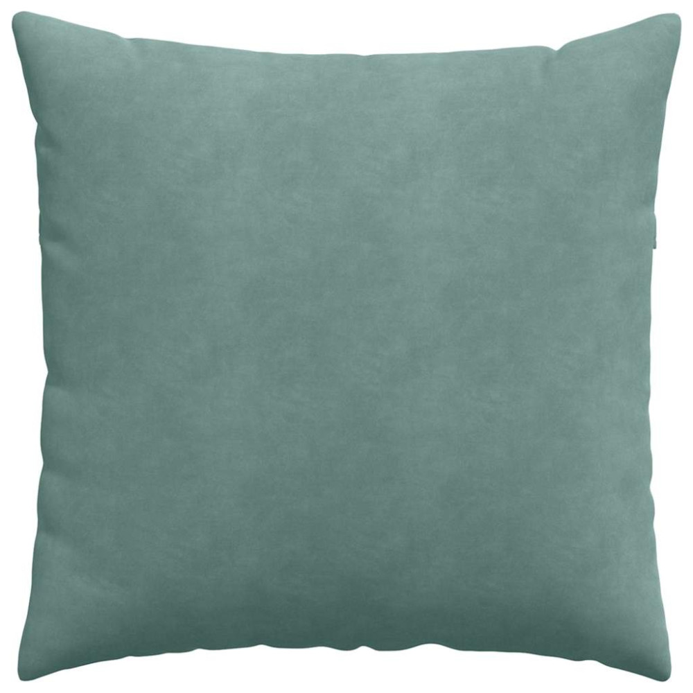 Produktbild för Sofakuddar 2 pcs Havgrön 80 x 80 cm Kordread tyg