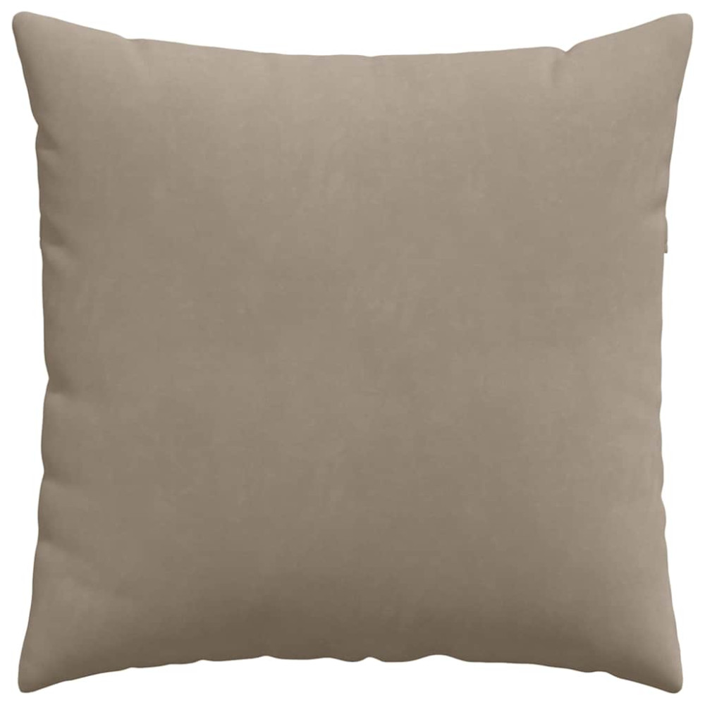 Produktbild för Sofakuddar 2 pcs Taupe 80 x 80 cm tyg