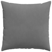 Produktbild för Sofakuddar 2 pcs Mörkgrå 80 x 80 cm tyg