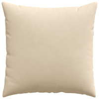 Produktbild för Sofakuddar 2 pcs Kräm 80 x 80 cm tyg
