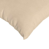 Produktbild för Sofakuddar 2 pcs Kräm 80 x 80 cm tyg