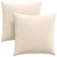 Produktbild för Sofakuddar 2 pcs Beige 80 x 80 cm tyg