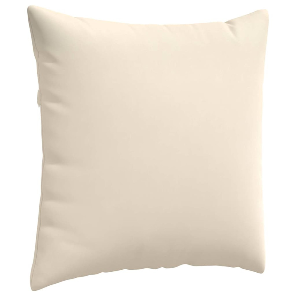 Produktbild för Sofakuddar 2 pcs Beige 80 x 80 cm tyg