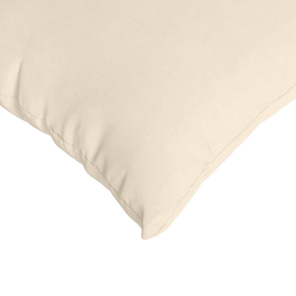 Produktbild för Sofakuddar 2 pcs Beige 80 x 80 cm tyg