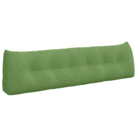Produktbild för Ryggkudde Ljusgrön 180 x 24 x 50 cm Sammet