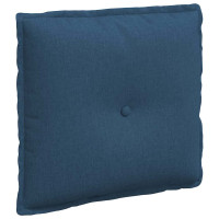 Produktbild för Ryggkudde Blå 50 x 19 x 45 cm tyg