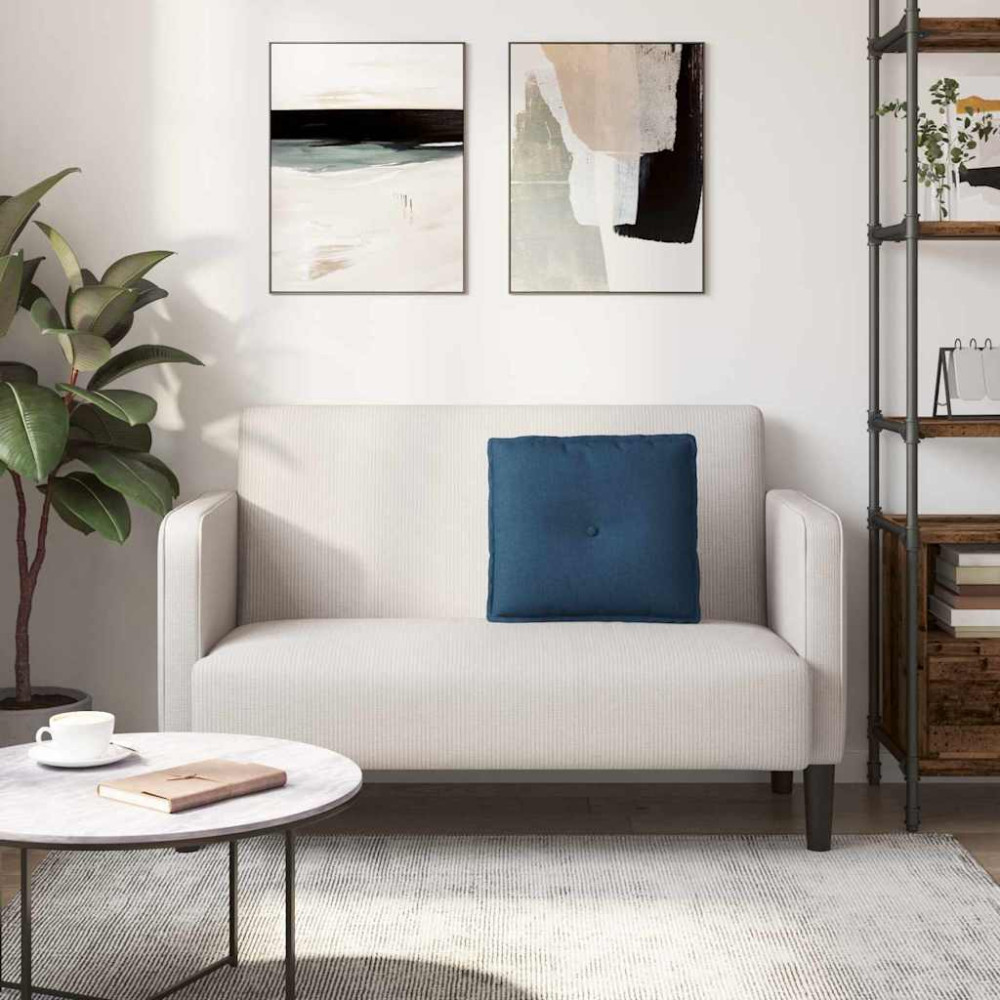Produktbild för Ryggkudde Blå 50 x 19 x 45 cm tyg
