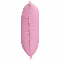 Produktbild för Ryggkudde Rosa 50 x 19 x 45 cm tyg