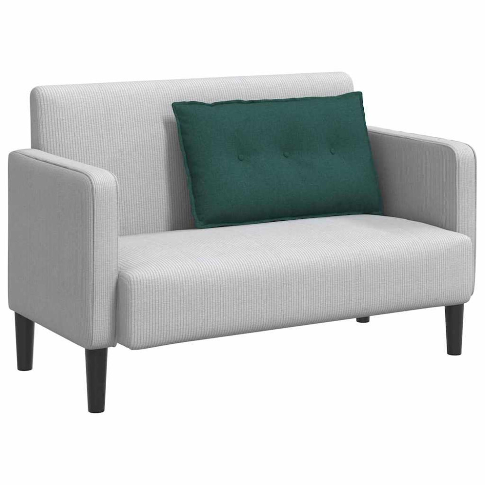 Produktbild för Ryggkudde Mörkgrön 80 x 19 x 50 cm tyg