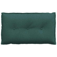Produktbild för Ryggkudde Mörkgrön 80 x 19 x 50 cm tyg