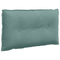 Produktbild för Ryggkudde Havgrön 80 x 50 cm Kordread tyg