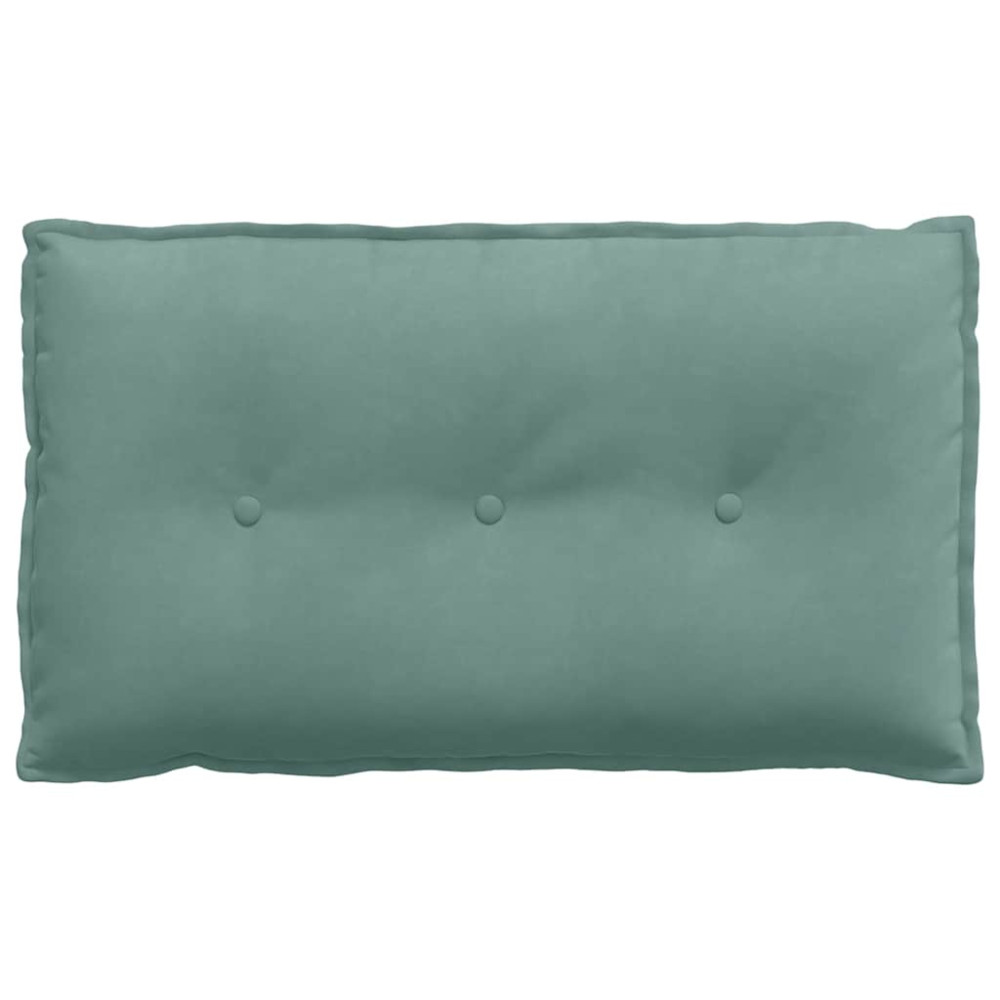 Produktbild för Ryggkudde Havgrön 80 x 50 cm Kordread tyg