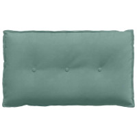 Produktbild för Ryggkudde Havgrön 80 x 50 cm Kordread tyg