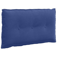Produktbild för Ryggkudde Polisblå 80 x 50 cm Kordread tyg