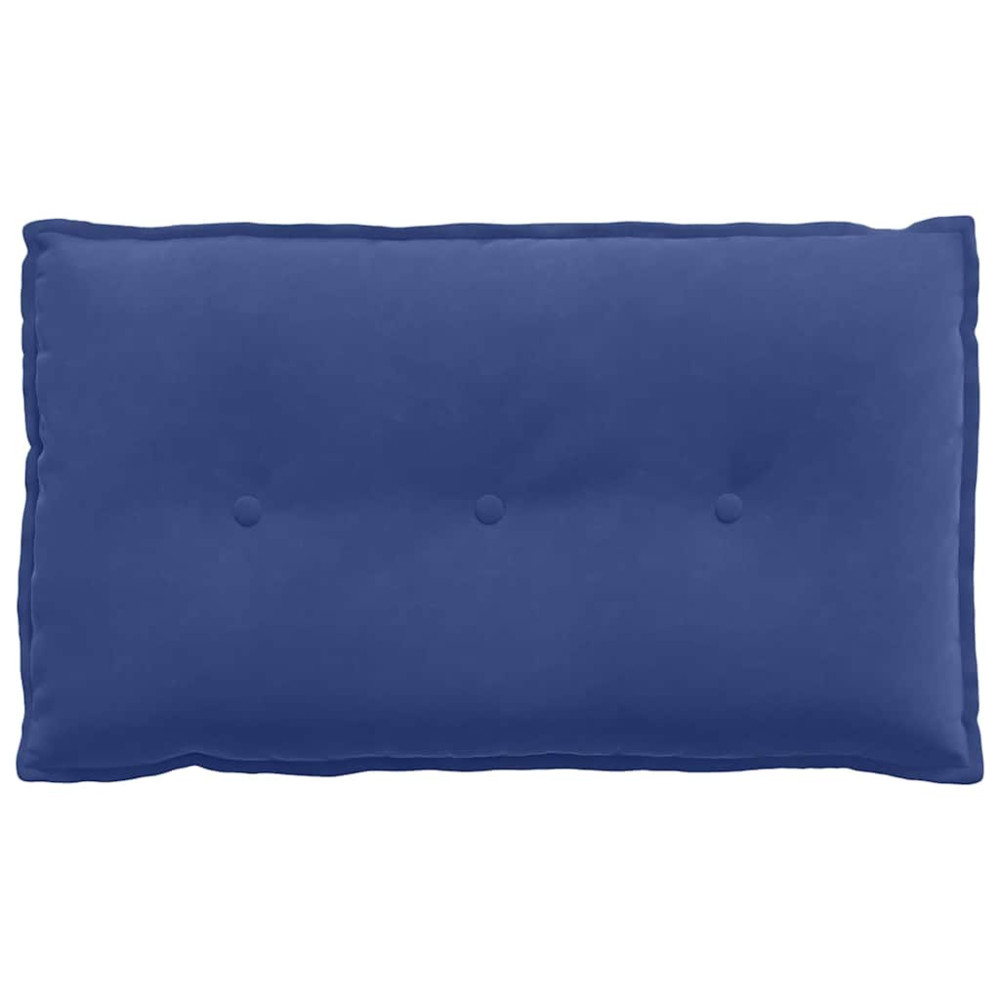 Produktbild för Ryggkudde Polisblå 80 x 50 cm Kordread tyg