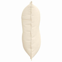 Produktbild för Ryggkudde Kräm 80 x 50 cm Kordread tyg
