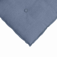 Produktbild för Ryggkudde Blå 80 x 50 cm Kordread tyg
