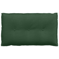 Produktbild för Ryggkudde Jungelgrön 80 x 50 cm Kordread tyg