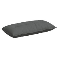 Produktbild för Ryggkudde Mörkgrå 100 x 19 x 50 cm tyg