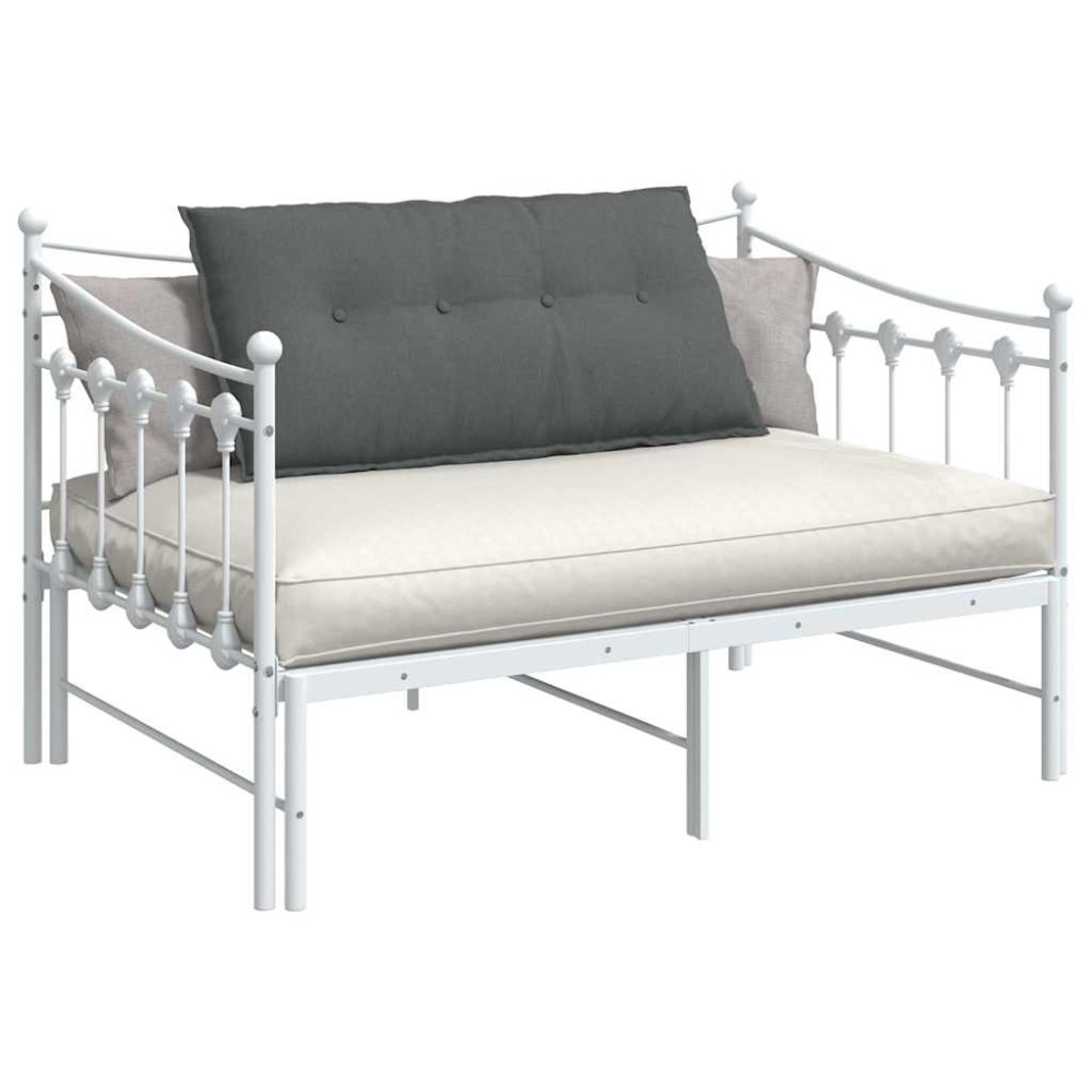 Produktbild för Ryggkudde Mörkgrå 100 x 19 x 50 cm tyg