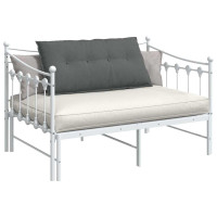 Produktbild för Ryggkudde Mörkgrå 100 x 19 x 50 cm tyg