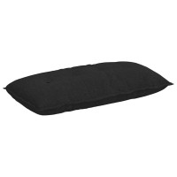 Produktbild för Ryggkudde Svart 100 x 19 x 50 cm tyg