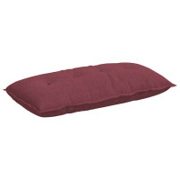 Produktbild för Ryggkudde Vinröd 100 x 19 x 50 cm tyg