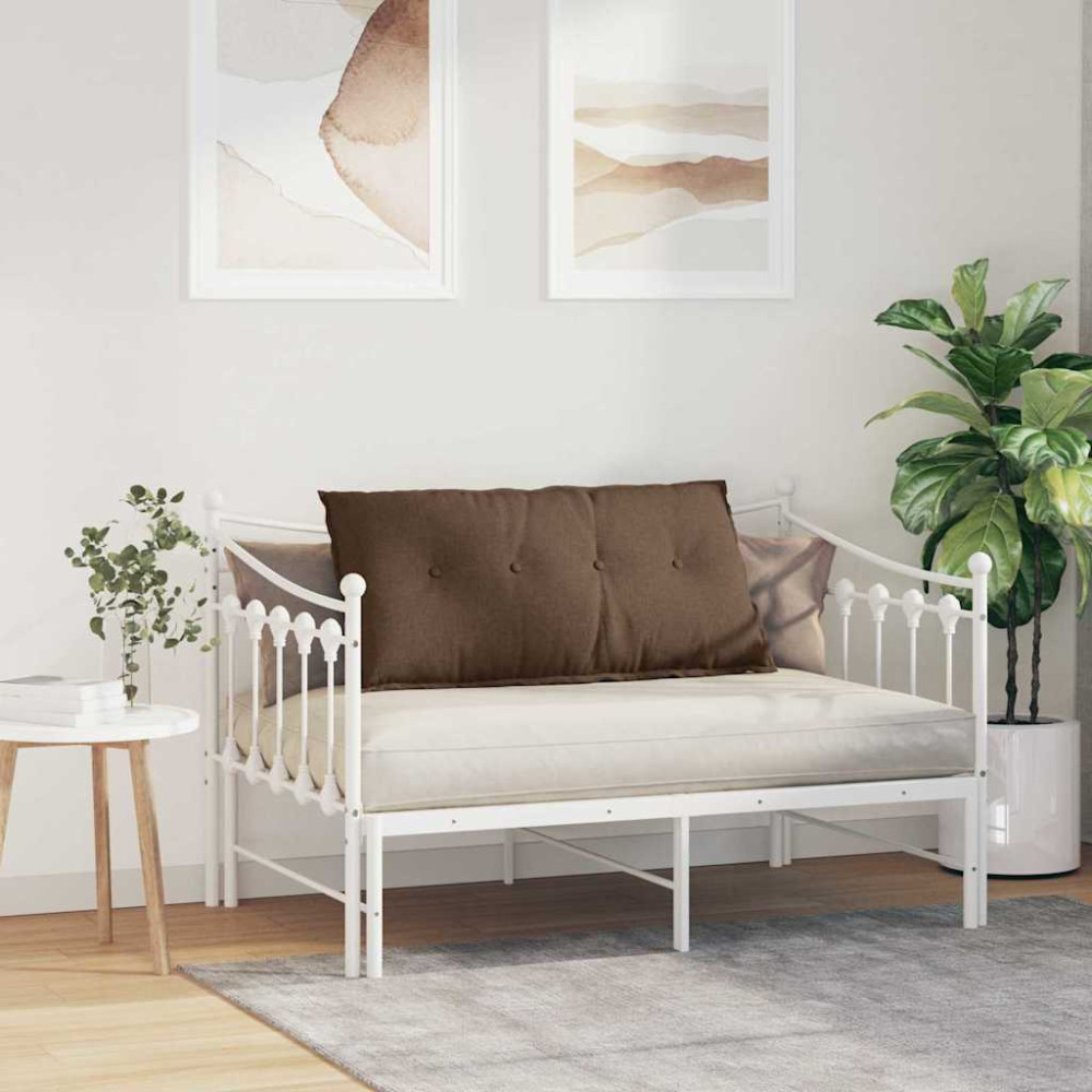 Produktbild för Ryggkudde Brun 100 x 19 x 50 cm tyg