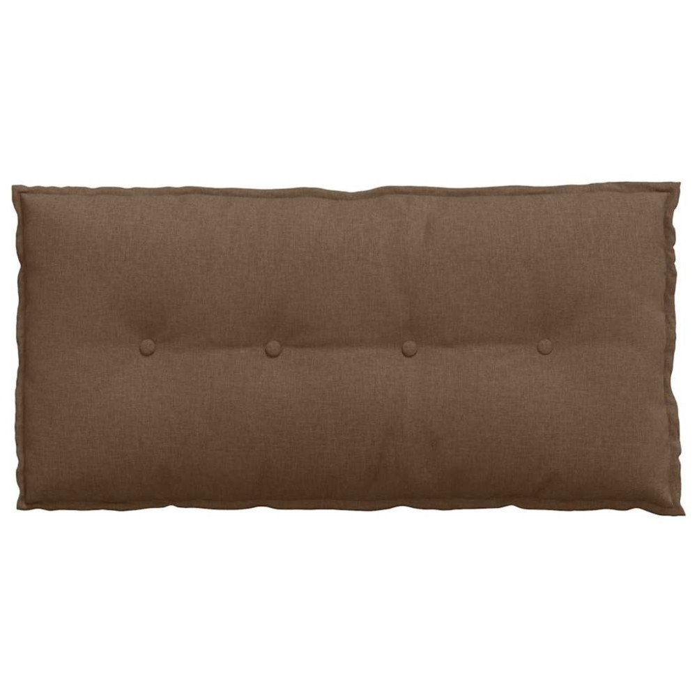 Produktbild för Ryggkudde Brun 100 x 19 x 50 cm tyg