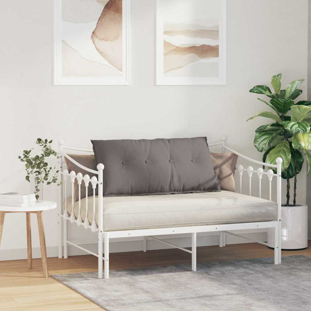Produktbild för Ryggkudde Taupe 100 x 19 x 50 cm tyg