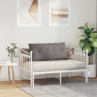 Produktbild för Ryggkudde Taupe 100 x 19 x 50 cm tyg