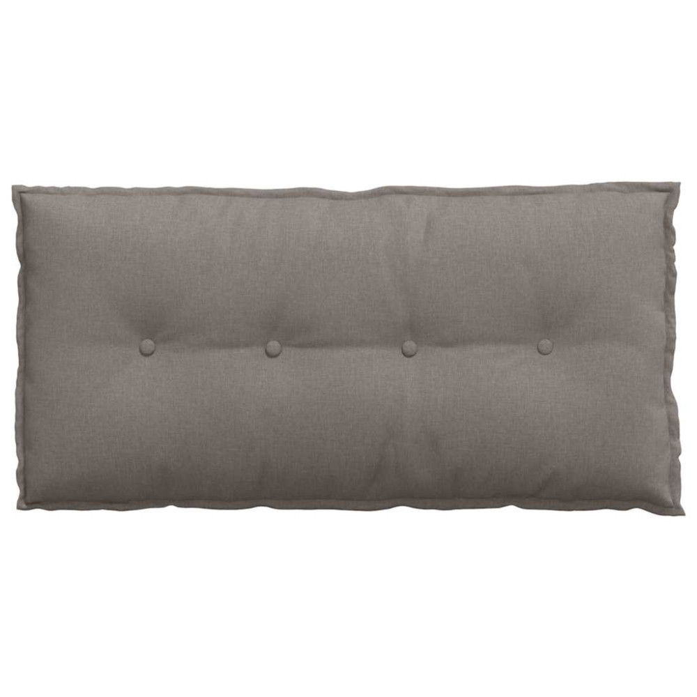 Produktbild för Ryggkudde Taupe 100 x 19 x 50 cm tyg