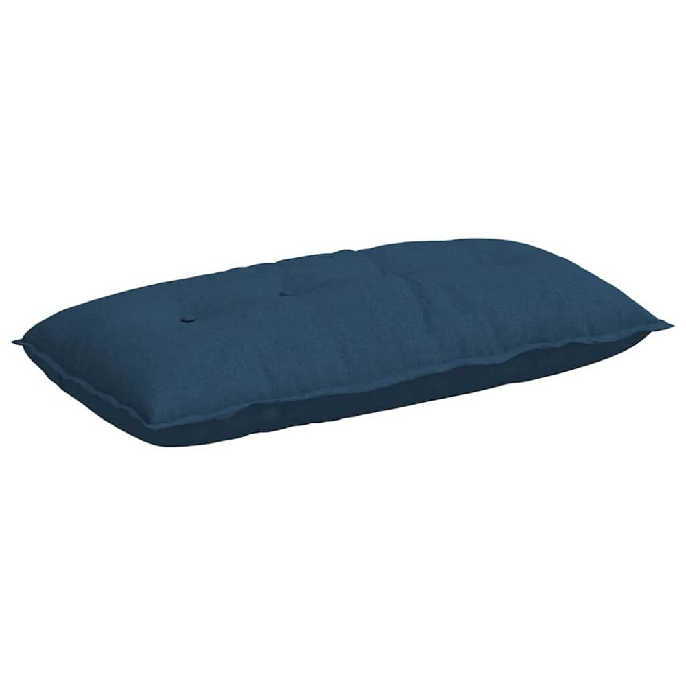 Produktbild för Ryggkudde Blå 100 x 19 x 50 cm tyg