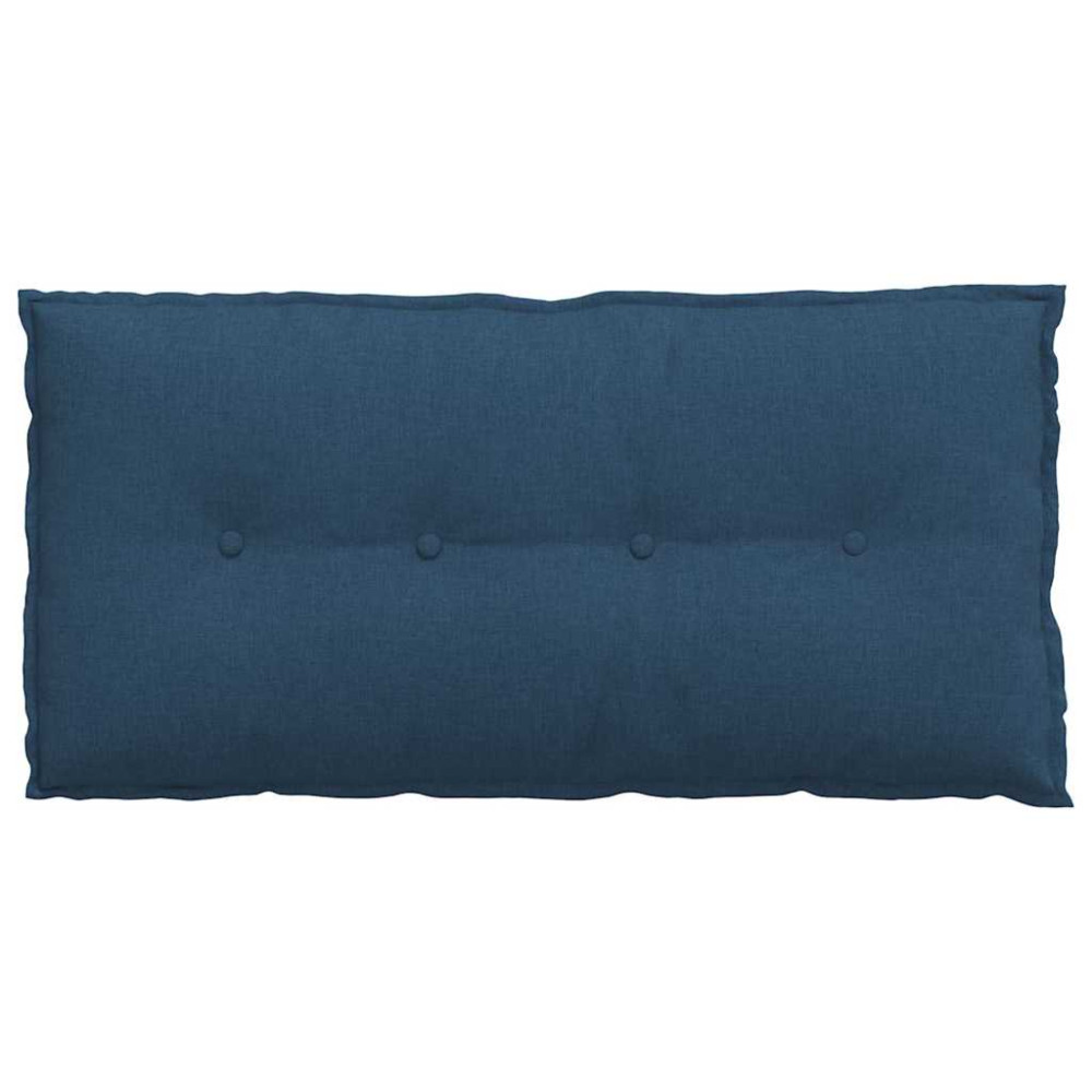 Produktbild för Ryggkudde Blå 100 x 19 x 50 cm tyg