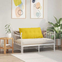 Produktbild för Ryggkudde Ljusgul 100 x 19 x 50 cm tyg