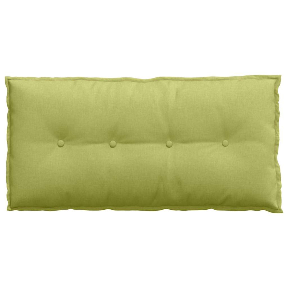 Produktbild för Ryggkudde Ljusgrön 100 x 19 x 50 cm tyg