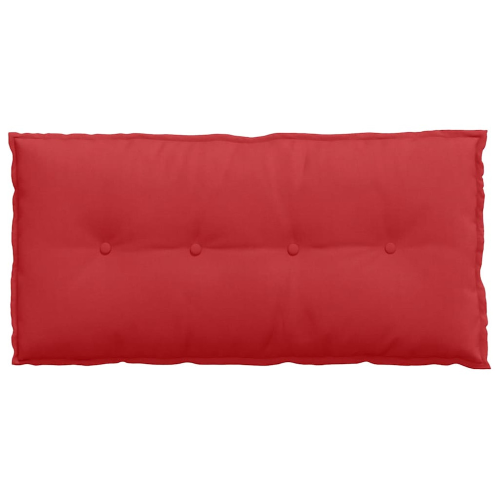 Produktbild för Ryggkudde Röd 100 x 19 x 50 cm tyg