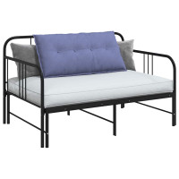 Produktbild för Ryggkudde Jeansblå 100 x 19 x 50 cm tyg