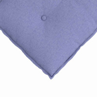 Produktbild för Ryggkudde Jeansblå 100 x 19 x 50 cm tyg