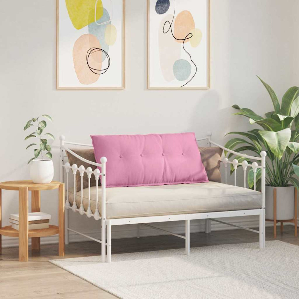Produktbild för Ryggkudde Rosa 100 x 19 x 50 cm tyg