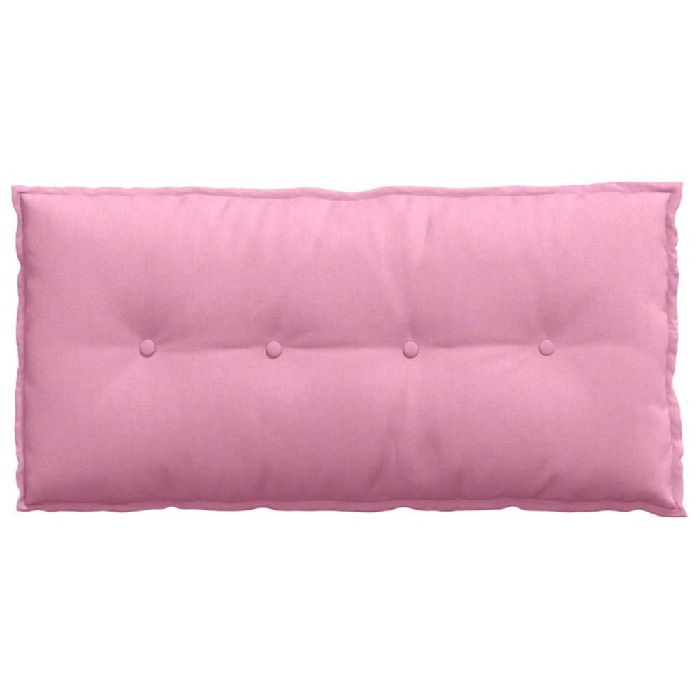 Produktbild för Ryggkudde Rosa 100 x 19 x 50 cm tyg