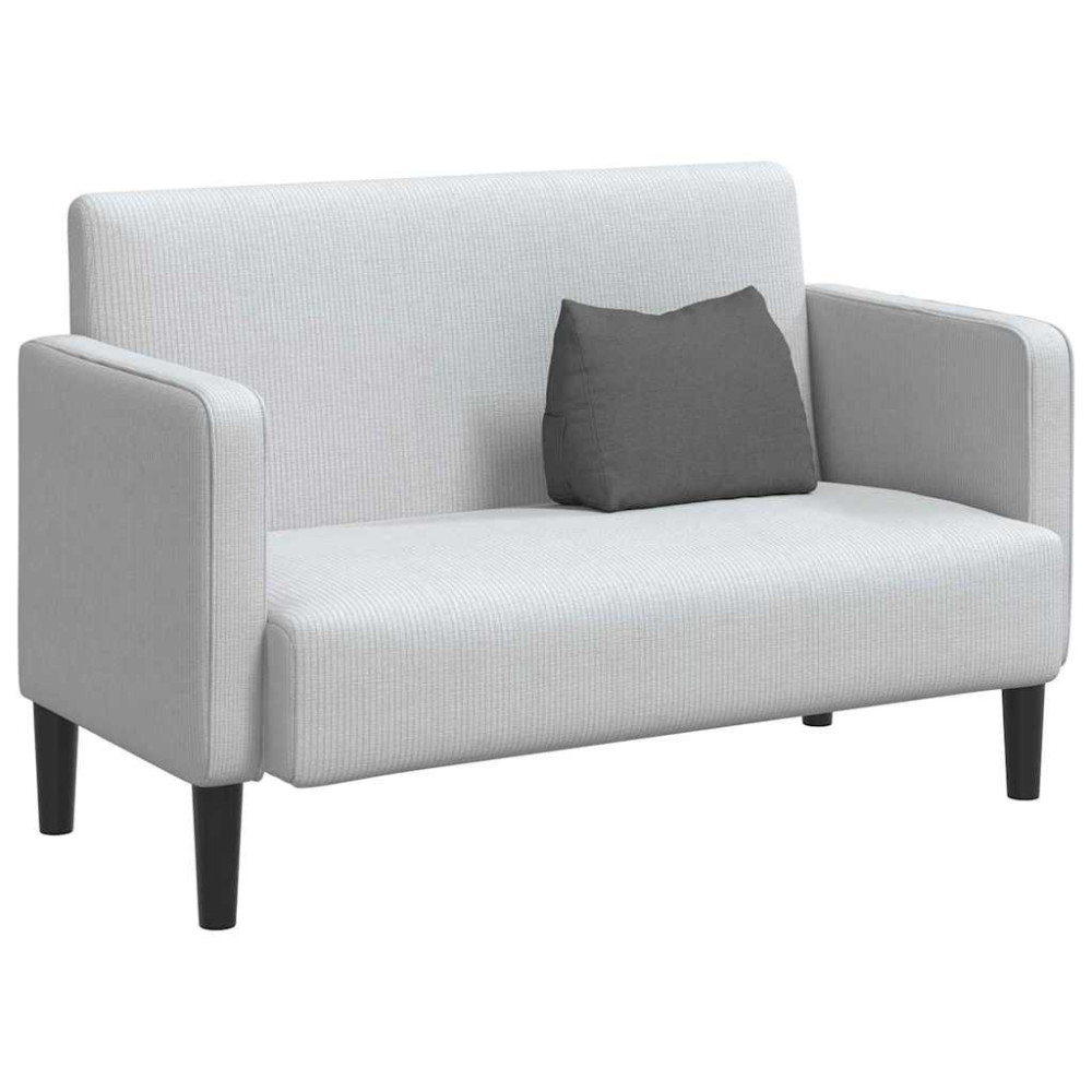 Produktbild för Ryggkudde Mörkgrå 45 x 20 x 35 cm tyg