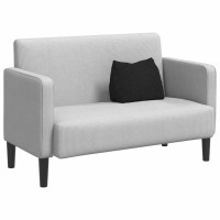 Produktbild för Ryggkudde Svart 45 x 20 x 35 cm tyg