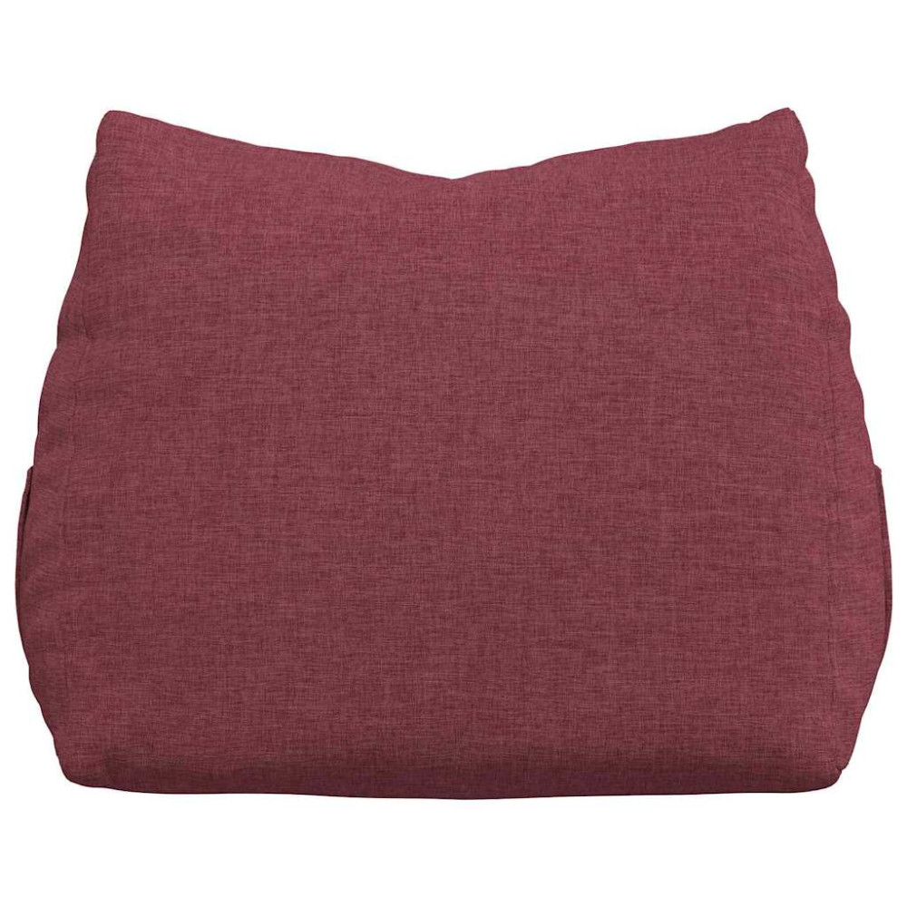 Produktbild för Ryggkudde Vinröd 45 x 20 x 35 cm tyg