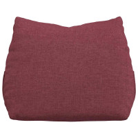 Produktbild för Ryggkudde Vinröd 45 x 20 x 35 cm tyg