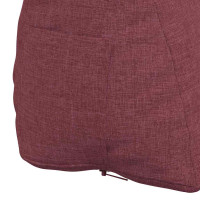 Produktbild för Ryggkudde Vinröd 45 x 20 x 35 cm tyg