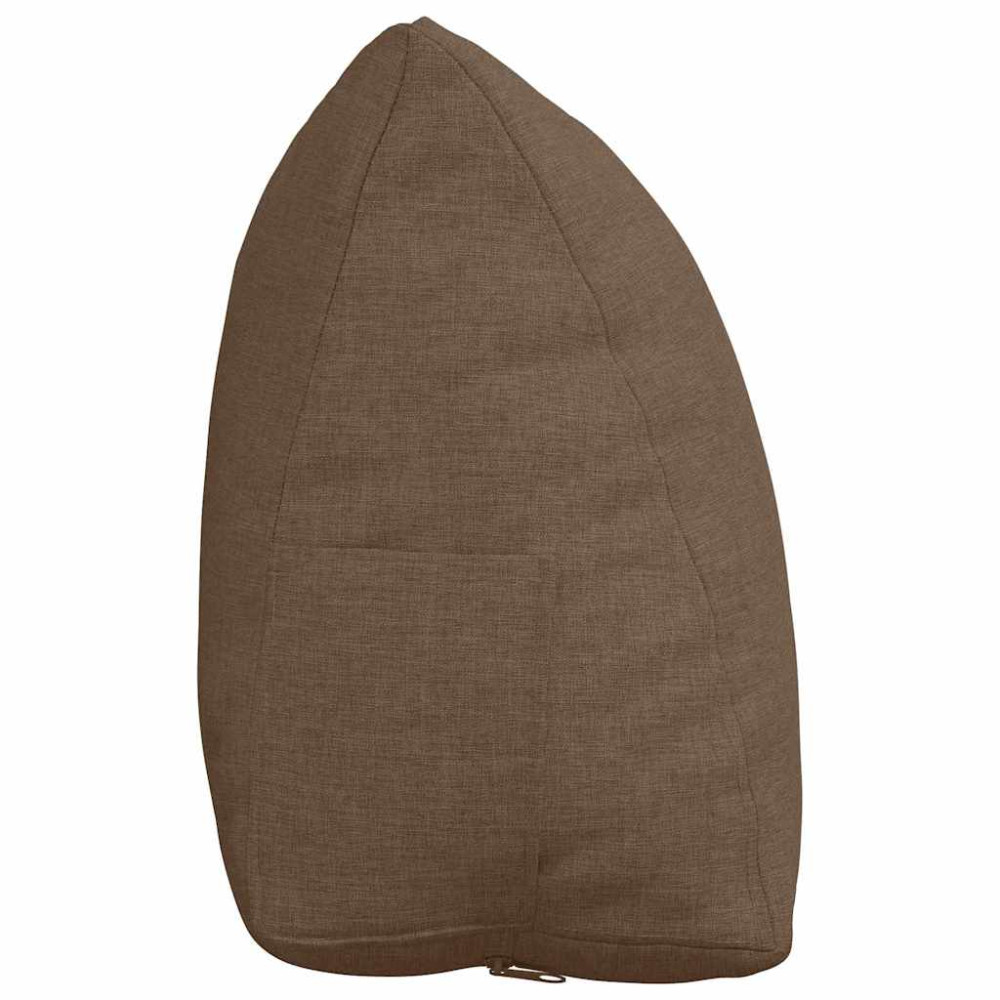 Produktbild för Ryggkudde Brun 45 x 20 x 35 cm tyg