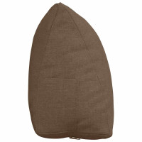 Produktbild för Ryggkudde Brun 45 x 20 x 35 cm tyg