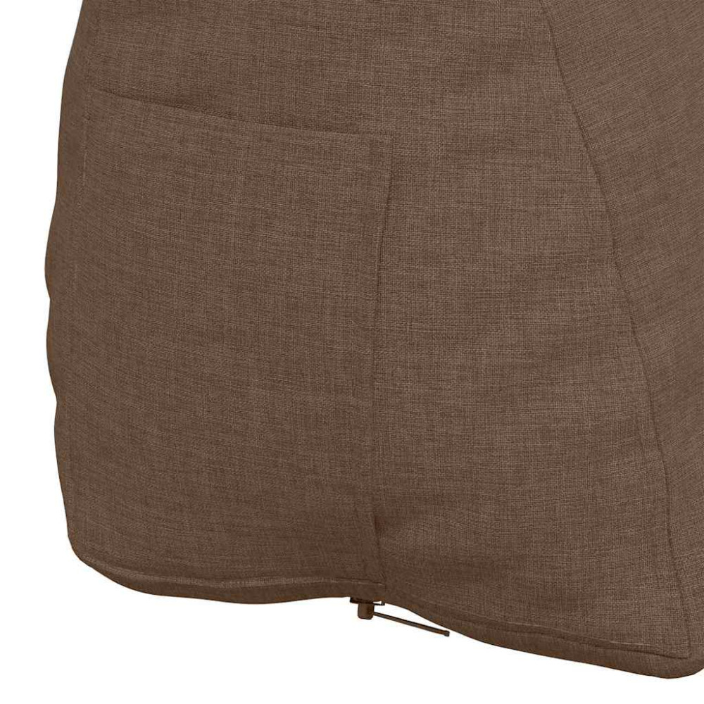 Produktbild för Ryggkudde Brun 45 x 20 x 35 cm tyg